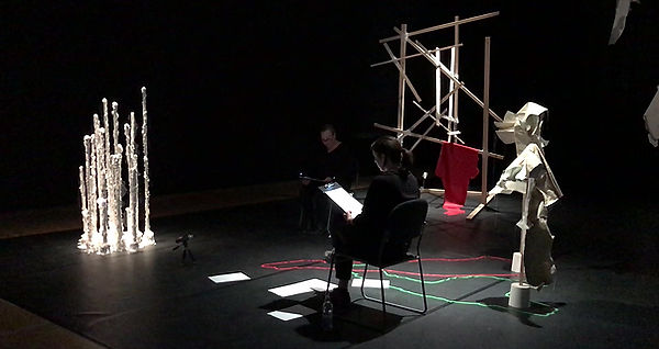 Holly Davey, A Script for an Archive, performance of script, Chapter, Cardiff, 2021